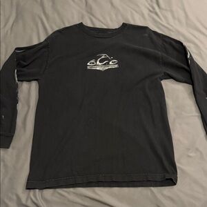Classic Black Long Sleeve Tee